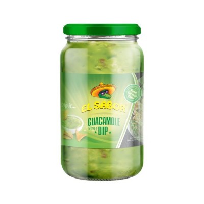 Sauce guacamole Dip EL SABOR, 1 kg